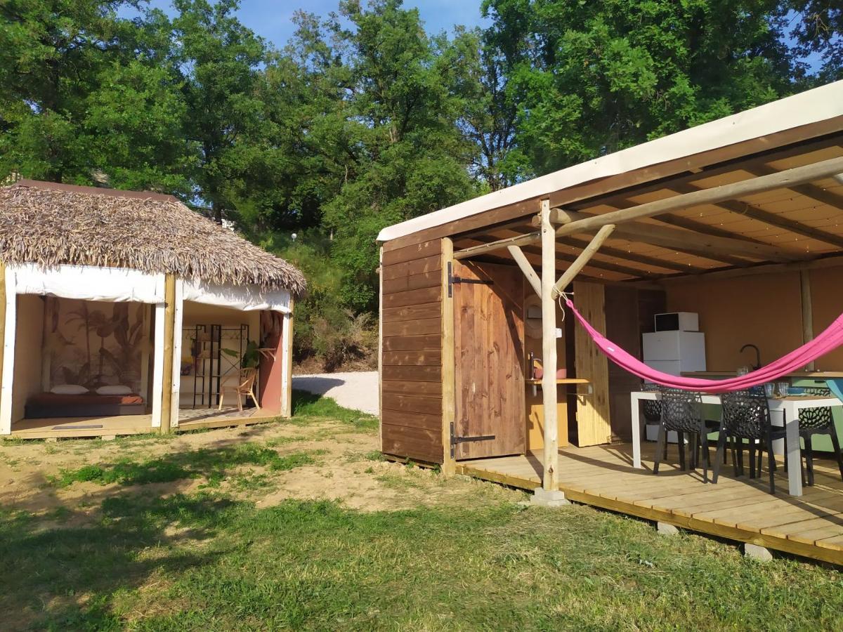 Camping Domaine De Senaud Альбон Екстер'єр фото