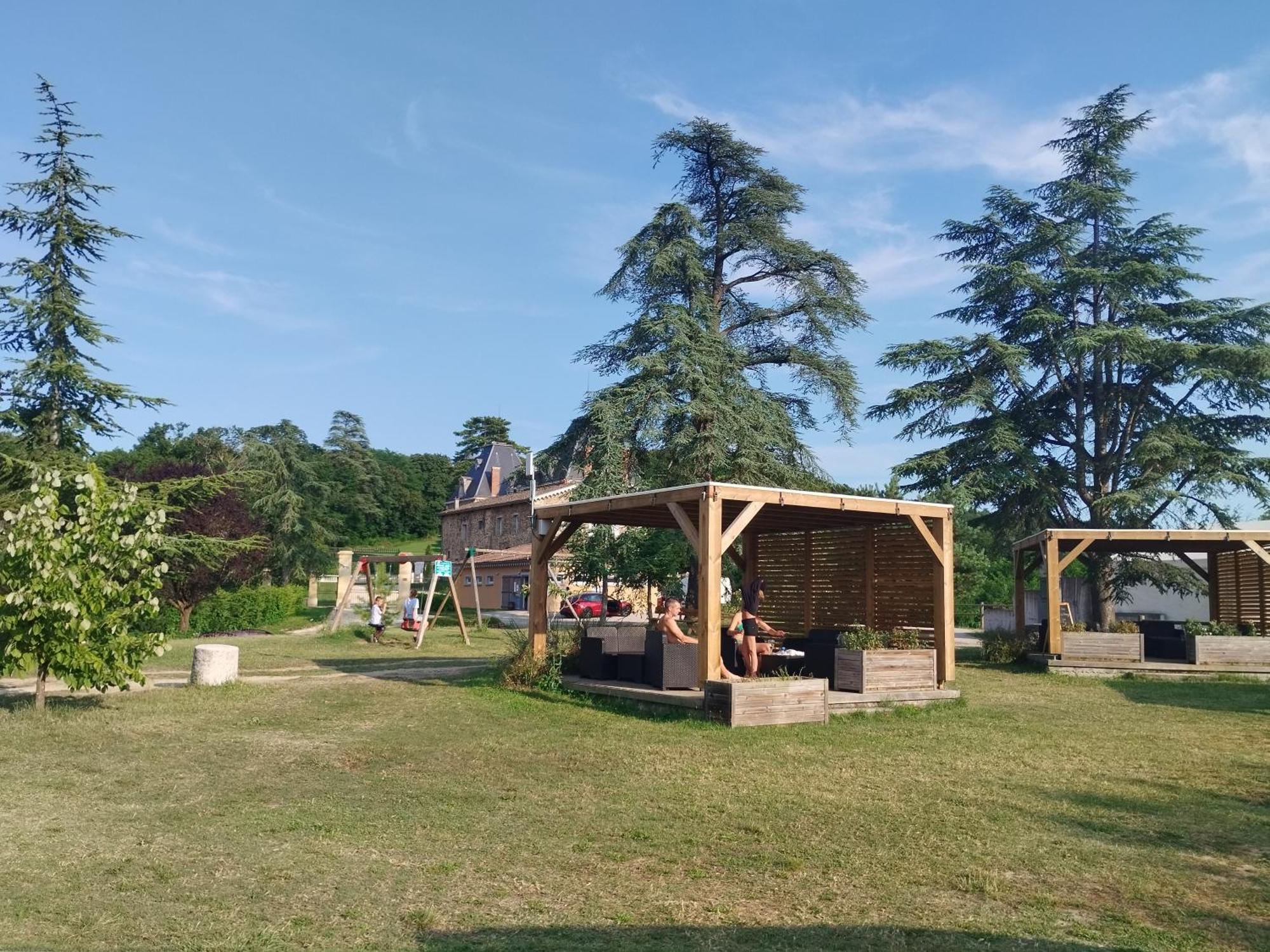 Camping Domaine De Senaud Альбон Екстер'єр фото